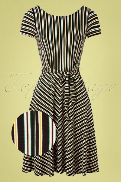 60s Sally Gelati Dress in Black