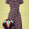 60s Sheeva Namaste Dress in Vivid Purple