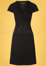 60s Ecovero Classic Cross Dress in Black