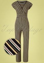 70s Lot Gelati Jumpsuit in Black