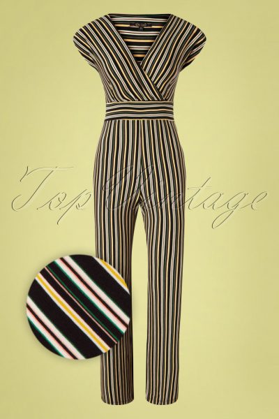 70s Lot Gelati Jumpsuit in Black