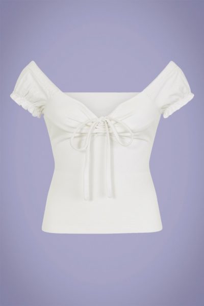 50s Sasha T-Shirt in White