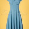 50s Addison Swing Dress in Pretty Blue