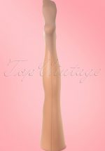 Classic Seamer Tights in Nude with Nude seam