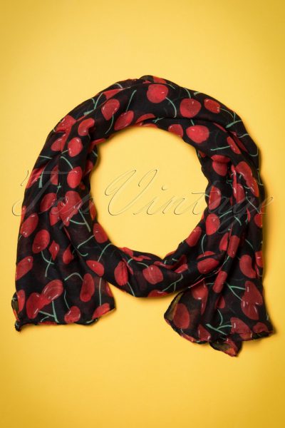 60s So Very Cherry Scarf