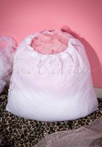 Petticoat Wash Bag in White