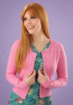 50s Paloma Cardigan in Candy Pink