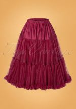 50s Lola Lifeforms Petticoat in Bordeaux