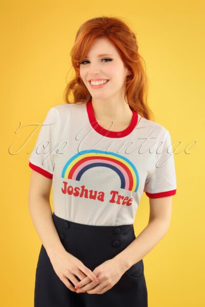 70s Joshua Tree T-Shirt in Cream