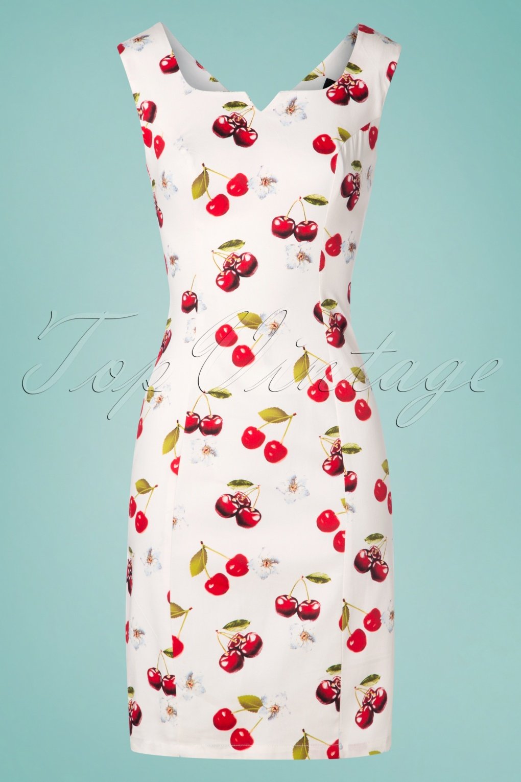 Cherry wiggle dress sale