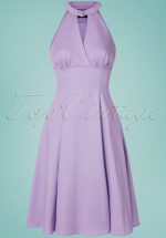 50s Candela Swing Dress in Lavender