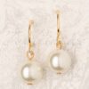 50s All About The Pearl Earrings in Gold