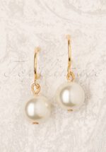 50s All About The Pearl Earrings in Gold