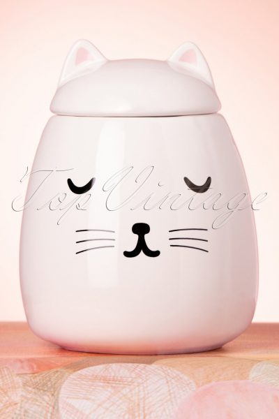 Cutie Cat Storage Jar