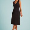 60s Lucia Milano Dress in Black