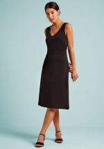 60s Lucia Milano Dress in Black
