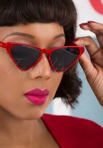 50s Terri Sunglasses in Red