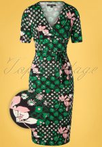 50s Anja Hollywood Dress in Black