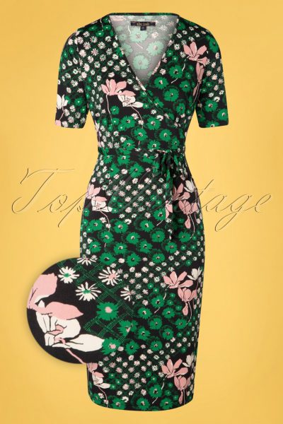 50s Anja Hollywood Dress in Black