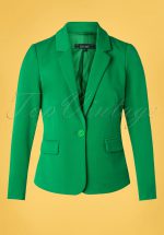 60s Daisy Broadway Blazer in Very Green