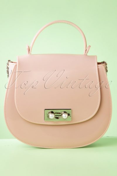 50s Not Your Average Handbag in Dusty Pink