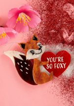 60s You're So Foxy Brooch