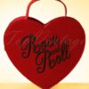 50s Bina Heart Bag in Red