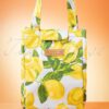 50s Lemon Lunch Bag in Multi Yellow
