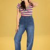 50s Cassidy Denim Jeans in Blue