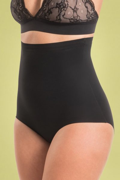 Maxi Sexy Hi Brief in Black