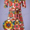 60s Caravan Of Love Dress in Shower Flower Multi