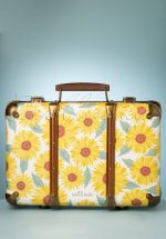 60s Sunflower Suitcase