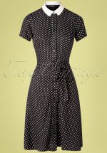 40s Italian Dress in Black