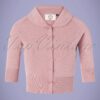 40s April Bow Cardigan in Lilac