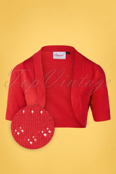 50s You Are My Sunshine Bolero in Red