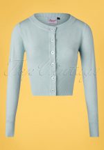 50s Dolly Cardigan in Light Blue