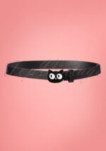 50s Addis The Cat Belt in Black