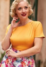 50s Merle Top in Honey