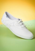 50s Champion Core Text Sneakers in White