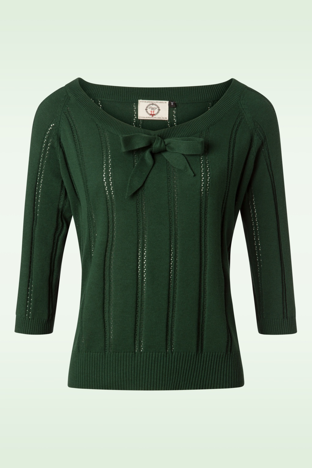 255889-Banned-Belle-Bow-Pointelle-Top-Green-26190-20180709-0002W-full