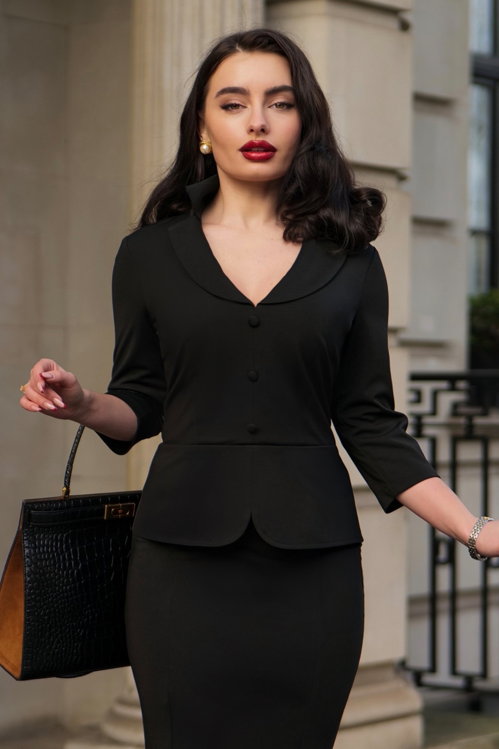 281301-Glamour-Bunny-Bussiness-Babe-53759-Blazer-Travelwear-Black-Starlet-250728-001MW-full