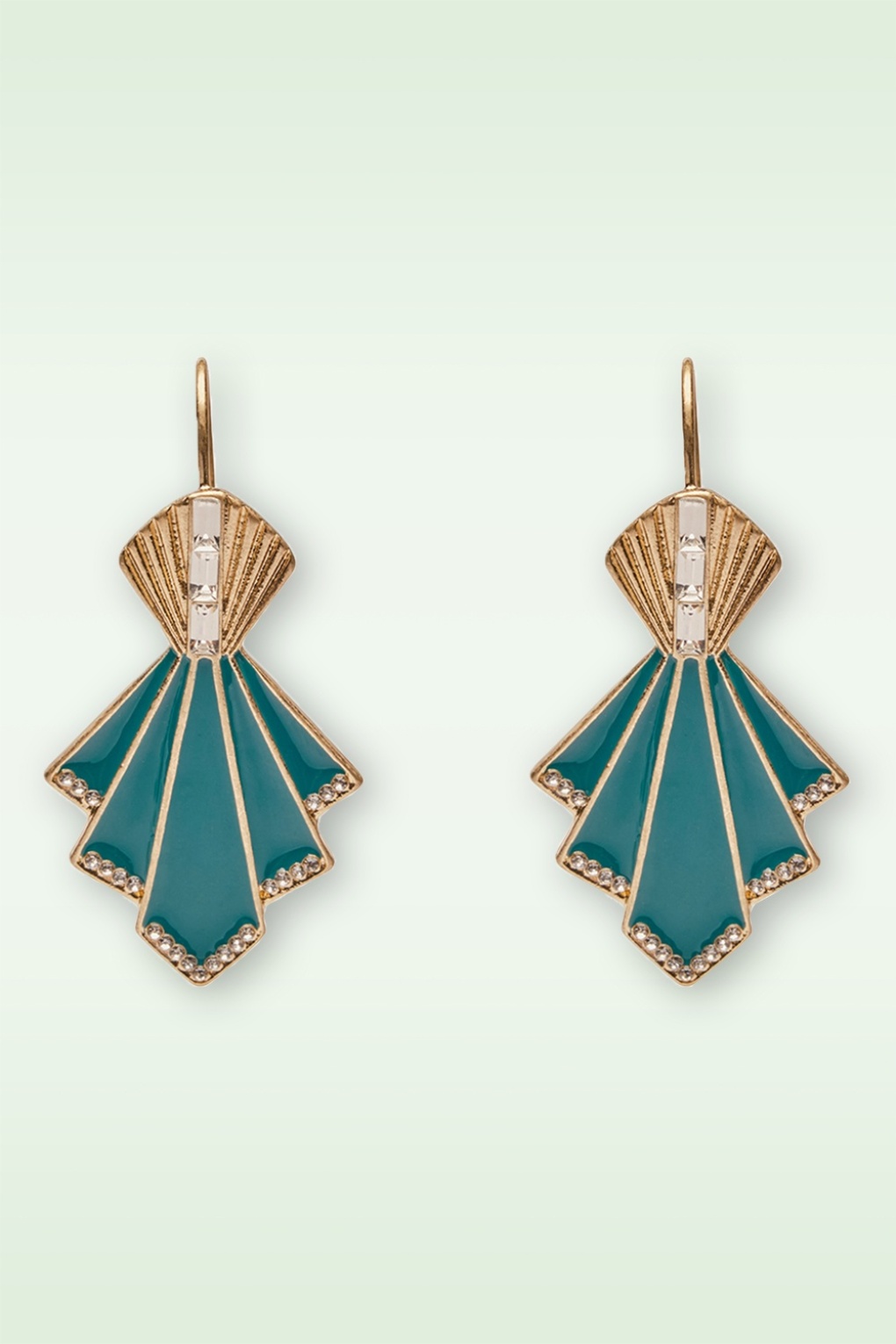 282089-Lovely-55622-Teal-20s-Art-Deco-Earrings-003W-full