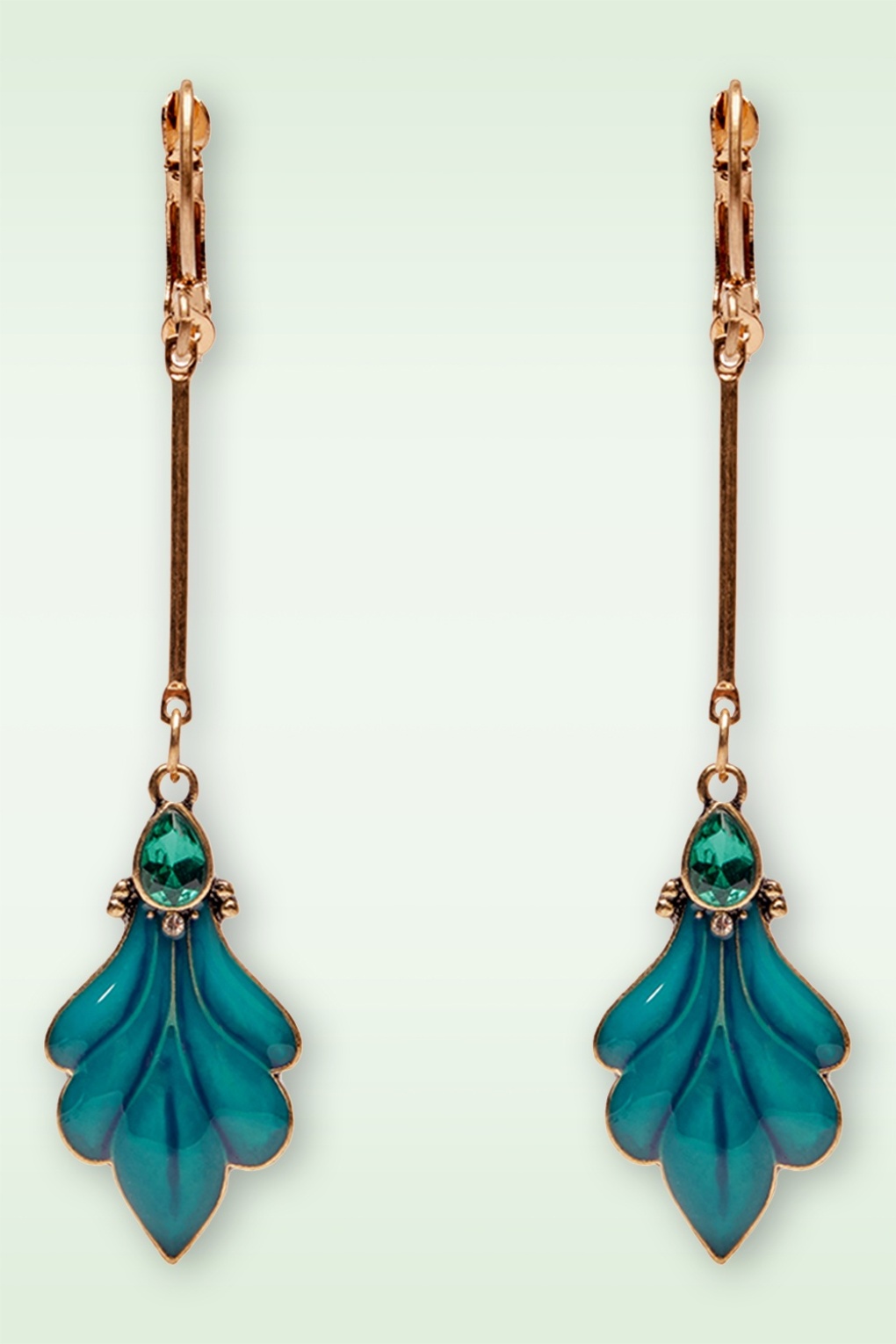 282091-Lovely-55623-Teal-20s-Earrings-001W-full