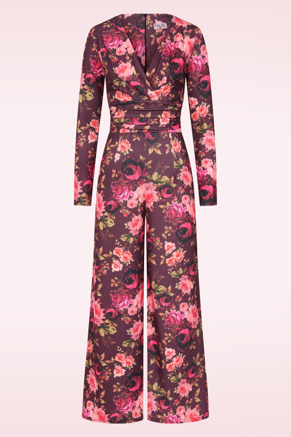 282168-Vintage-Chic-55481-Jumpsuit-Floral-Wine-Pink-251022-001W-full