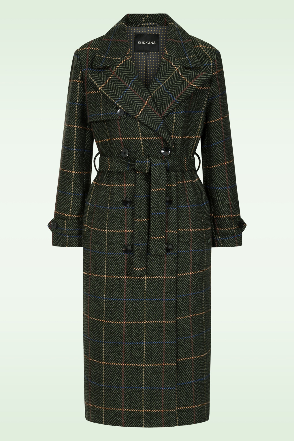 280821-Surkana-53586-Coat-Check-Khaki-250925-001W-full