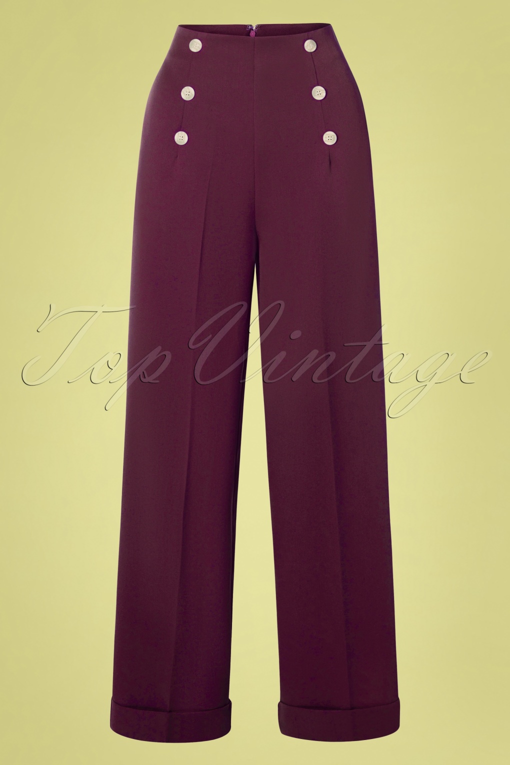 191406-Banned-36205-Trousers-Burgundy-Day-To-Night-190410-0002W-full