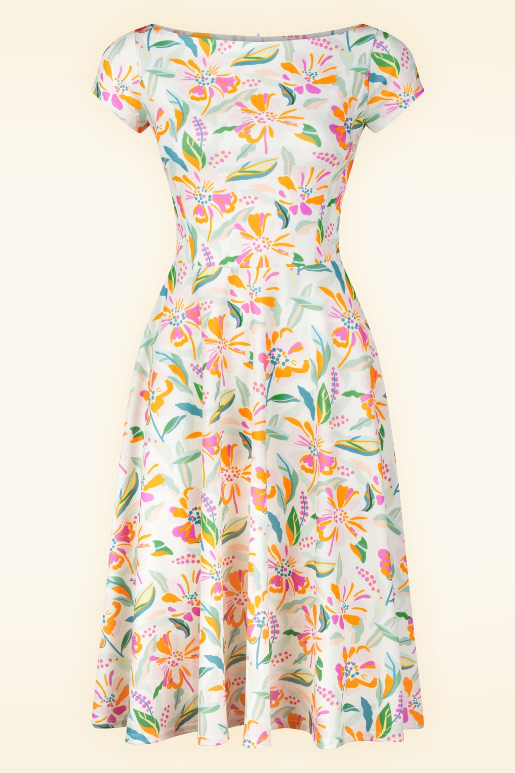 273812-Vintage-Chic-53240-Dress-Pink-Green-Floral-250319-002W-full