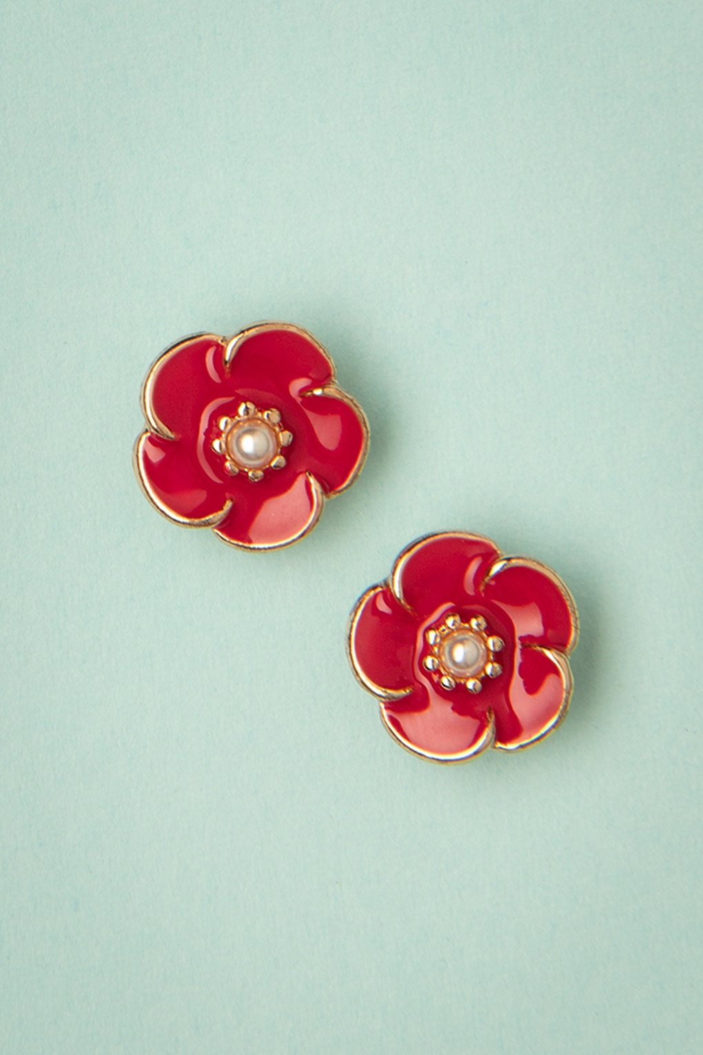 256073-Lovely-39925-Small-Rose-Red-Pink-Gold-Earring-10182021-000004-kopieren-full