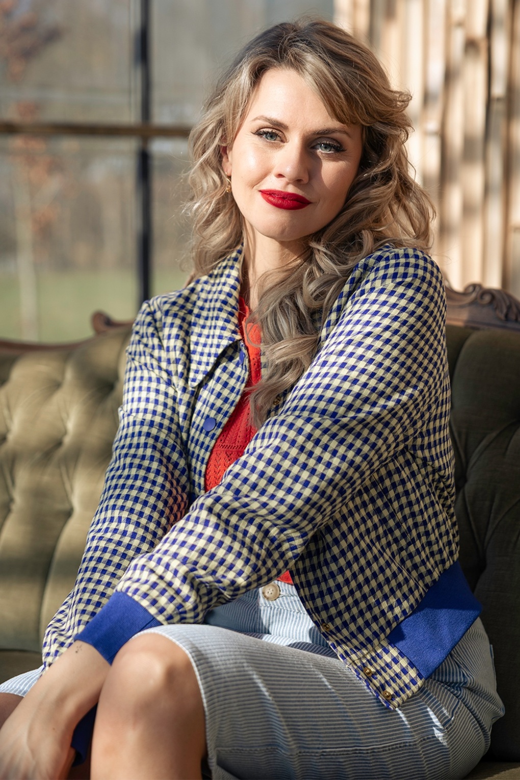 287040-King-Louie-55039-Isa-jacket-pretty-check-mazarine-250623-005MW-full