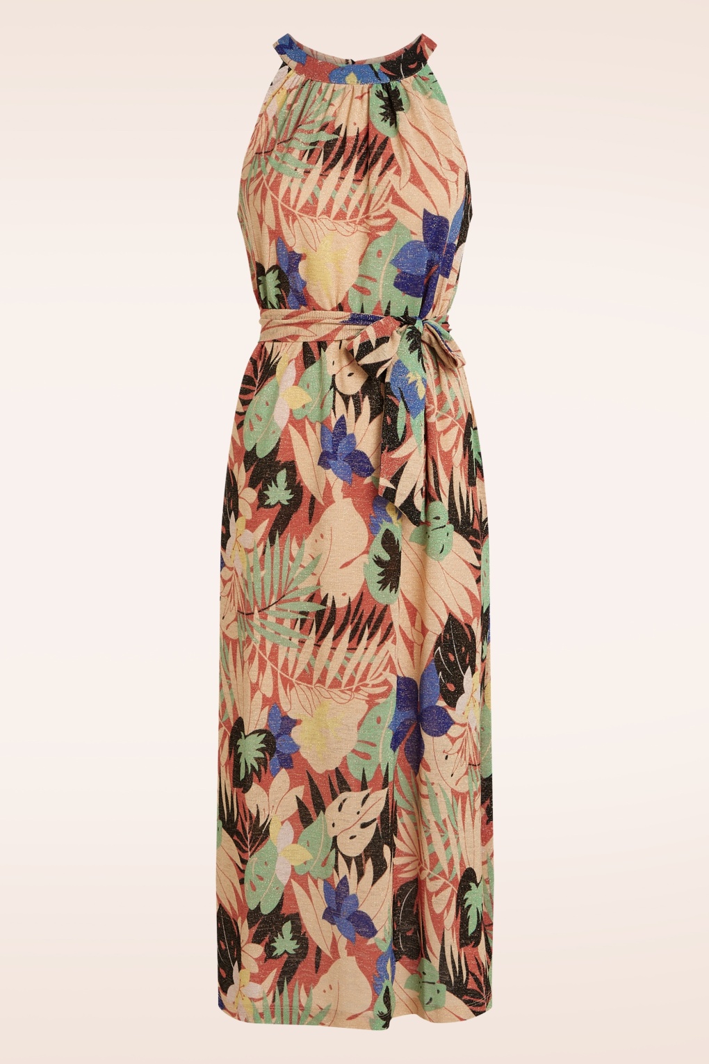 288315-King-Louie-55045-Dress-Virna-Mola-Langoustino-Orange-250624-005W-full